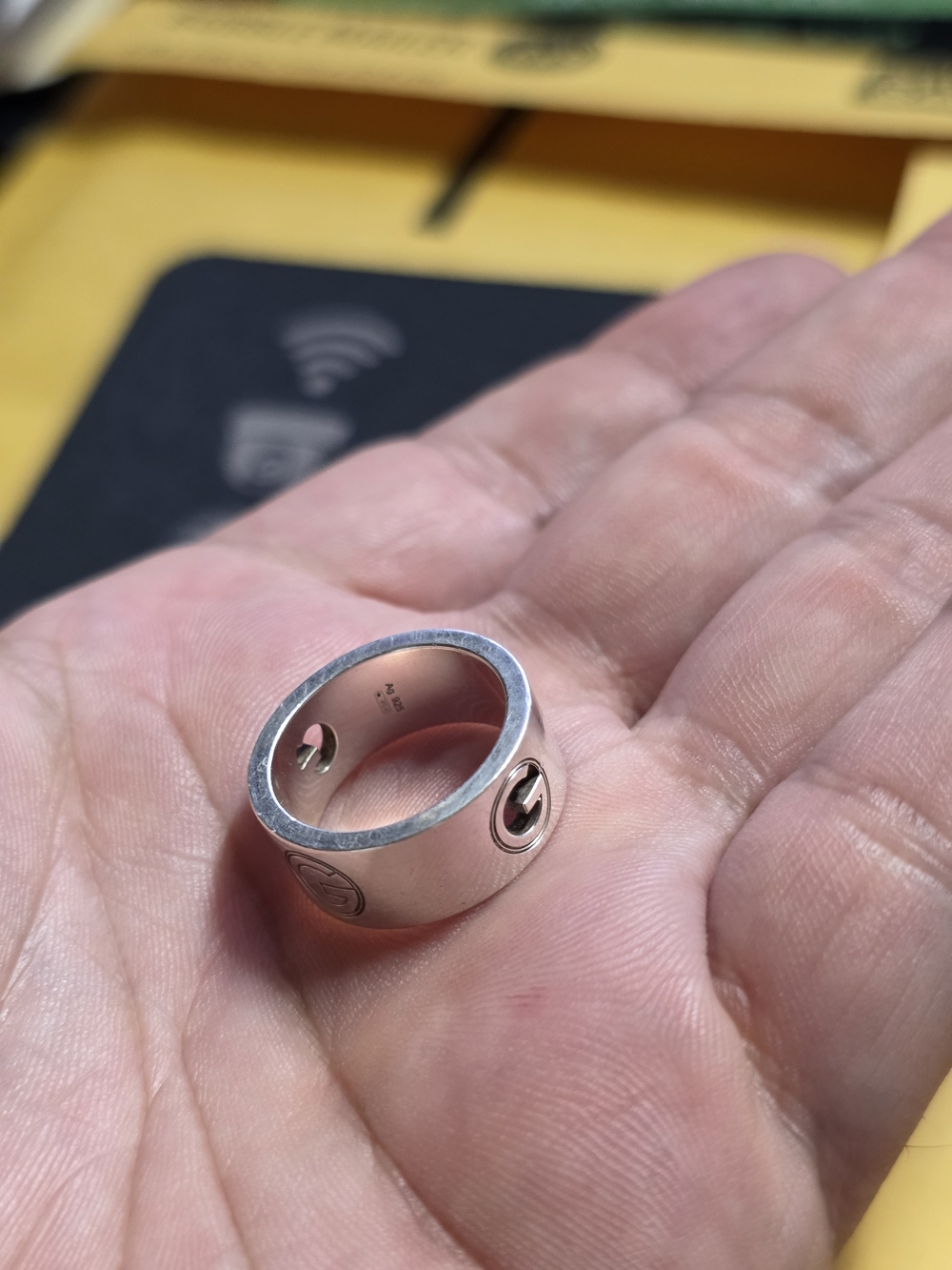 Gucci Ring With Gs